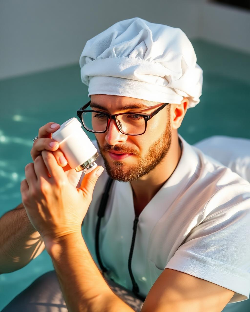 Onze spa-specialist aan het werk